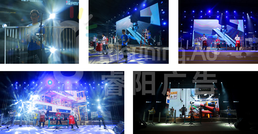 自編自導(dǎo)的敲擊樂(lè)表演