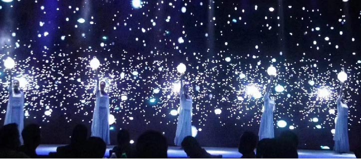 視頻互動(dòng)舞蹈秀城市之光